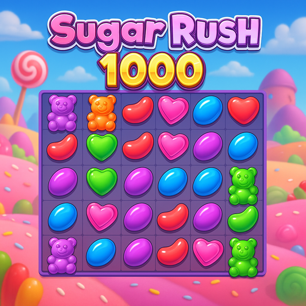 Sugar Rush 1000: Ledakan Permen Manis yang Mengguncang Dunia Slot!